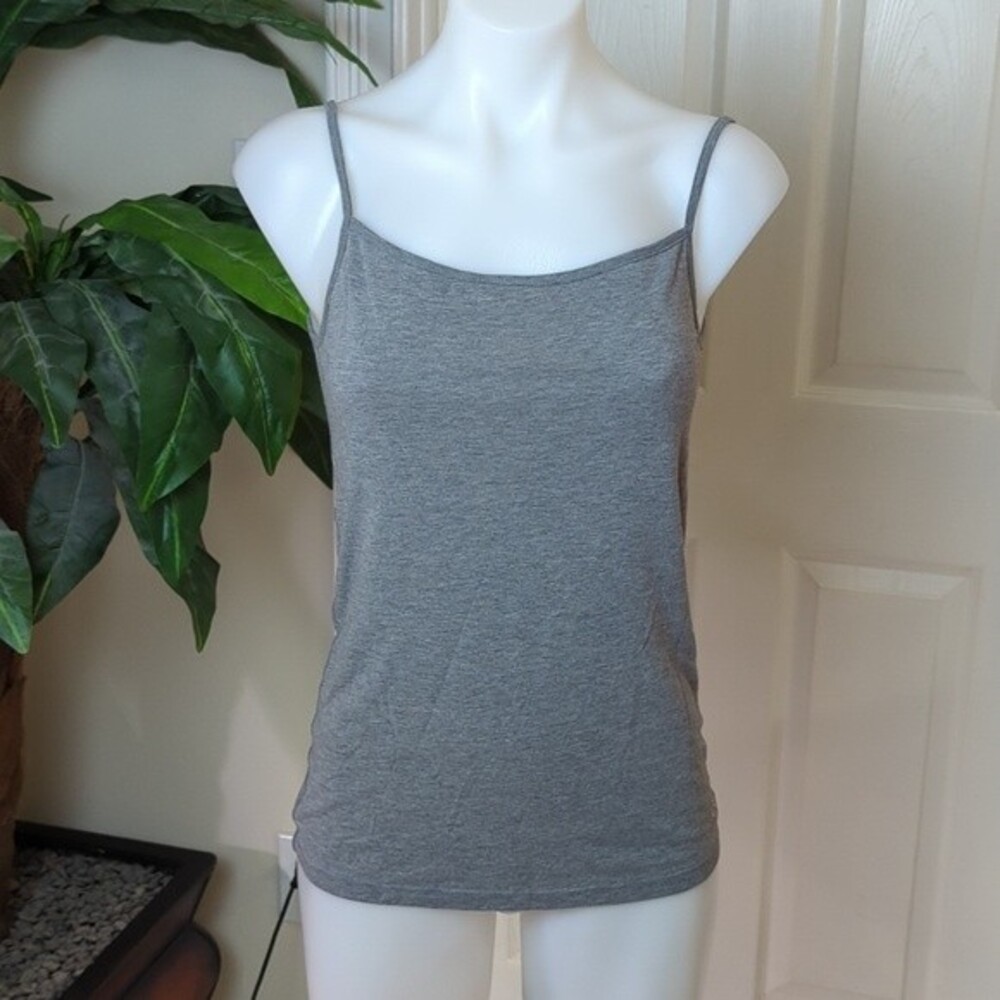 Kirra Women's Grey Adjustable Strap Tank Top Size Medium